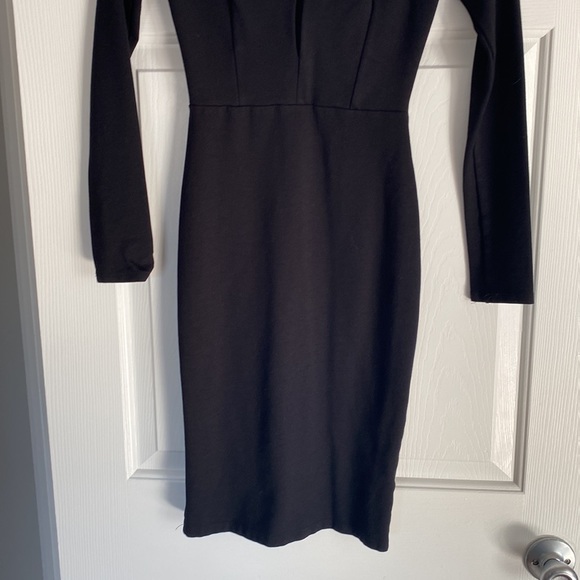 LULUS Exclusive Chic and Loving It Black Midi Dress - Picture 5 of 8